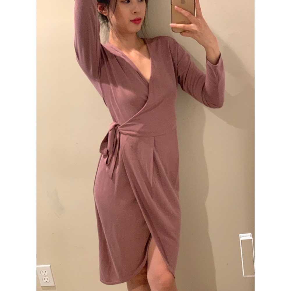 NWT Blush Wrap Dress